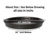 7" to 20" inch Base Commercial Heavy Duty Noon Stick