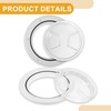 Partuto 1pc 4" Universal Boat Inspection Deck Plate Hatch -