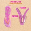 PERFORMORE Flip Flop Beach Towel Clips (Pink), 2-Pack, Portable Towel