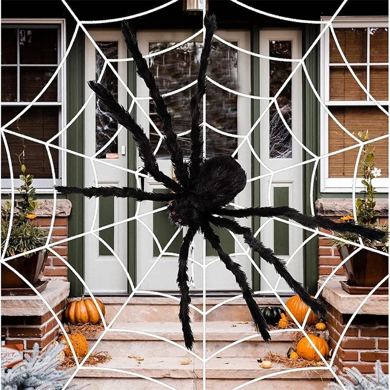 Halloween Spider Web Decoration