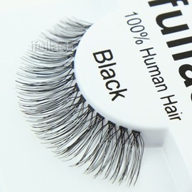 #218, 6 Pairs ifullash 100% Human Hair Eyelashes
