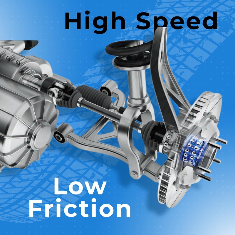 Bode-man Replacement Front Wheel Bearing and Hub Assembly for 2015-2019