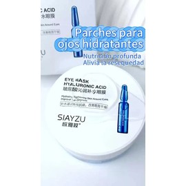 2pcs Parches Hydrogel Contorno Ojos Acido Hialuronico                                                                                                 