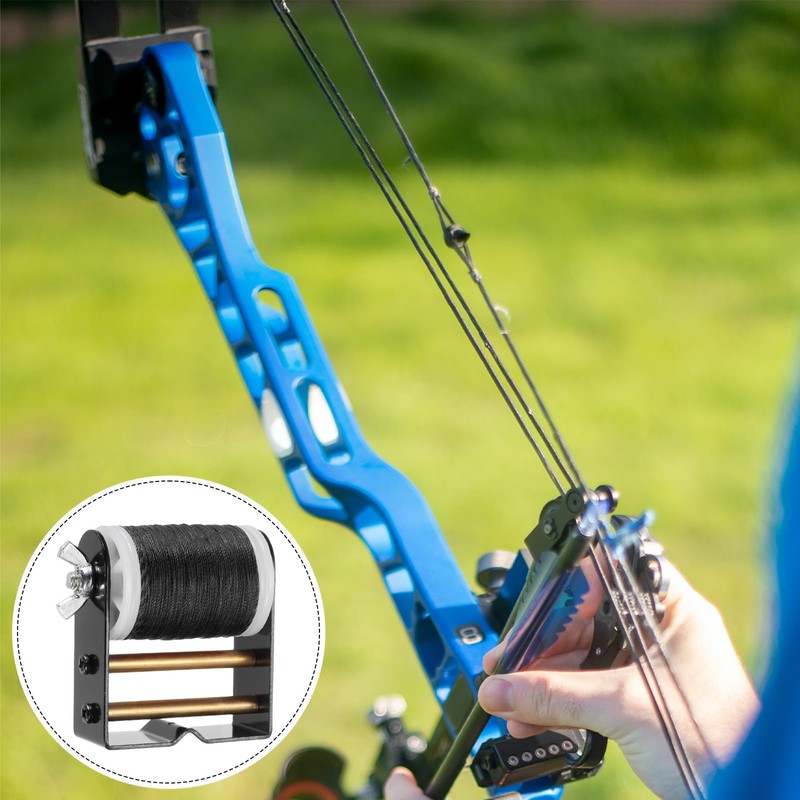 PATIKIL Archery Bow String Serving Thread Jig 131 Yard/120M, 0.02"