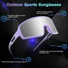 WANWAN Men Women Sports Sunglasses, Baseball Cycling Running Softball 80s