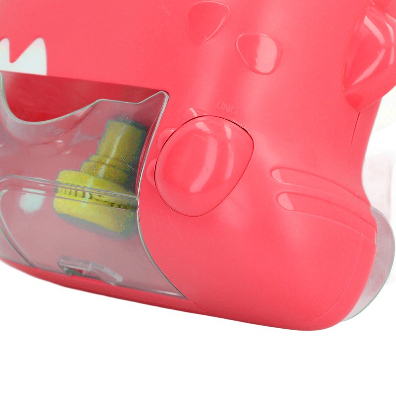 Electronic Bubble Maker Toy Cartoon Dinosaur Shaped 3 Gears IP6