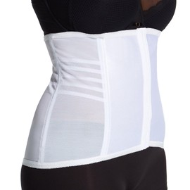 Rago Women's Waist Trainer, White, Large (30)