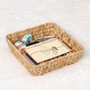 Small Wicker Basket Square 2 Pack, Small Rattan Basket Set