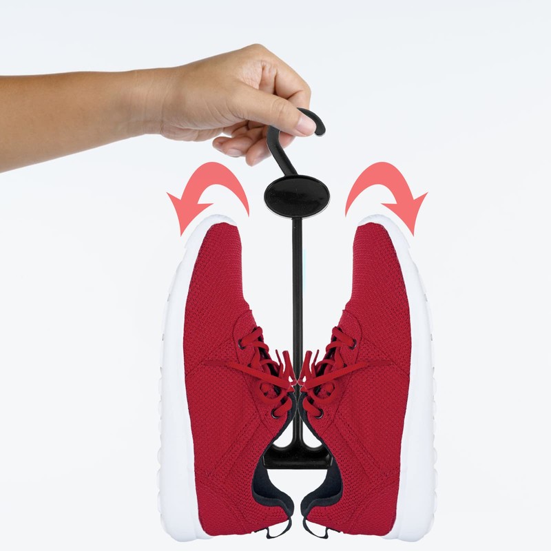 LIOOBO Pack of 15 Shoe Display Hook Shoes Drying Rack