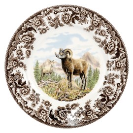 Spode Woodland Bighorn Sheep Salad Plate