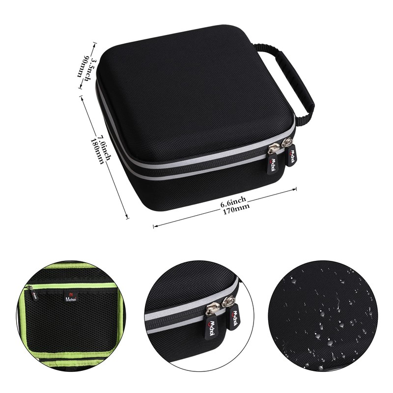 Mchoi Hard Portable Case Compatible with Brother P-Touch PTD210/PTD220 Label