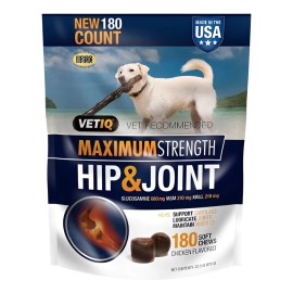 Glucosamina 600mg Msm 210 Mg Para Perros Sabor Pollo