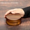 Ordisy Ashtray Wooden with Lid, Stainless Steel with Lid, Tabletop,