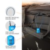 SISAV 3 Digit Cable Combination Lock 12 inches Cable for