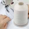 LOVIVER Water Soluble Thread, Invisible Quilting Thread for Sewing Machine