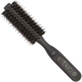 Kent AH16G AirHez Boar Bristle Round Brush for Blow Drying, Blow Dryer Brush Hair Brush for Curling, Adding Volume, and Root Lift in Short Hair, Boar Bristle Brush and Nylon Bristle Mix Blow Dry Brush