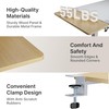PEGZONE Desk Extender Tray, 28" x 12" Clamp On Desk
