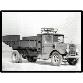 1935 Mack Trucks Model AB Dump Style Garbage Truck New Metal Sign