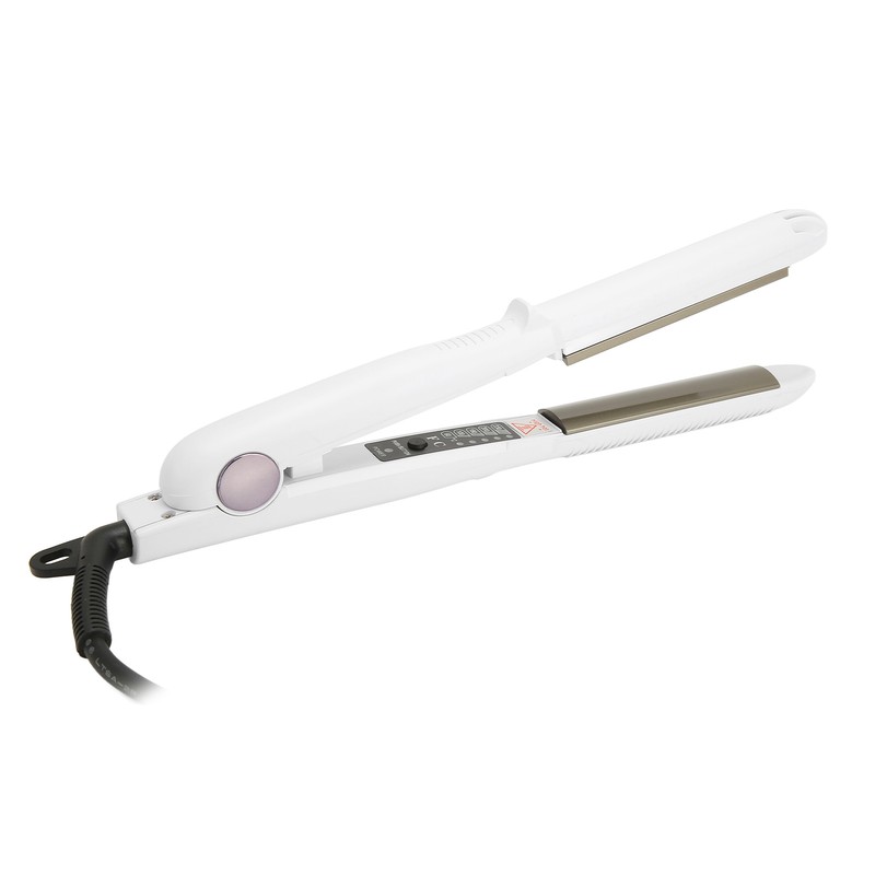 Hair Straightener Electronic Ceramic Fast Heating Curling Straightening Iron 100‑240V