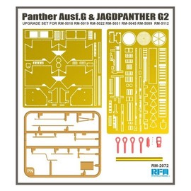 (RFM) CRM2072 1 vs 35 Panther G and Jagdpanther G2 Upgrade Set - Tanks Not Included / (RFM)CRM2072 1대35 판터 G형 및 야크트판터 G2 업그레이드 세트-전차 미포함
