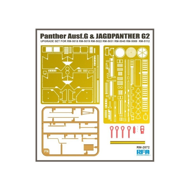 (RFM) CRM2072 1 vs 35 Panther G and Jagdpanther G2