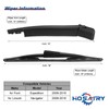 HOSAIRY Rear Wiper Arm Blade Set for Lincoln Navigator 2009-2016,