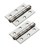 Carlisle Brass GK008SNCP/INTB Satin Nickel/Polished Chrome Handles, Hinges and Latch