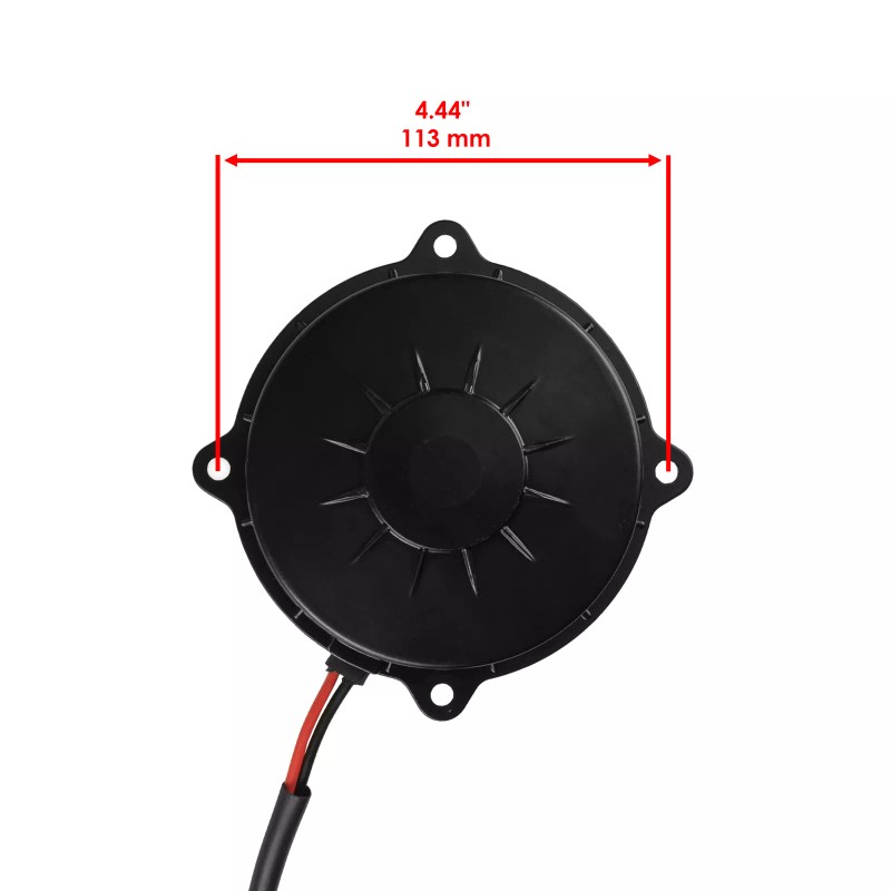 Caltric Radiator Cooling Fan Motor fits Polaris Ranger Crew 900