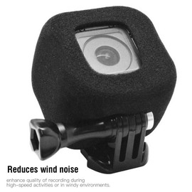 V BESTLIFE Windshield Wind Noise Reduction Foam Sponge Cover Windproof Housing Case, Compatible for Gopro 5 Session 4 Session