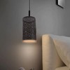 Wrought Iron Lamp Shade Iron Detachable Hollow Carved Modern Lampshade
