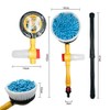 MACHSWON High Pressure Car Wash Brush Rotating Sponge Extendable Hose