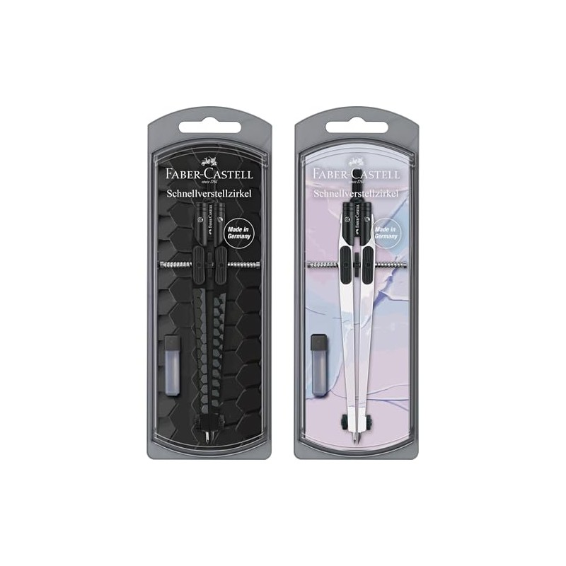 Faber-Castell Quick-set compass Dark & Bright