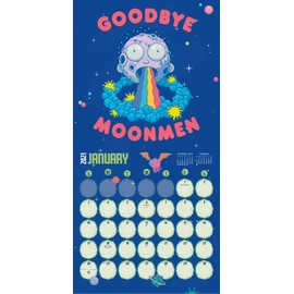 Rick and Morty 2021 Calendar