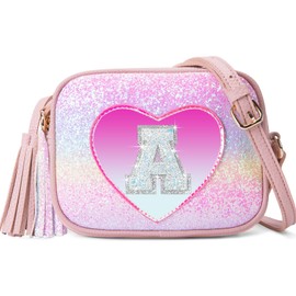 OYLOLA Birthday Gifts for Girls Toddler Girl Purse Easter Gifts for Kids Toddler Girl Gifts Kids Purse Crossbody Bag Heart Purse