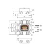 F-Factory FNT-DL3 Antenna 3 Splitter, 4K8K/BS/CS/Terrestrial Digital/CATV Compatible, All Terminal