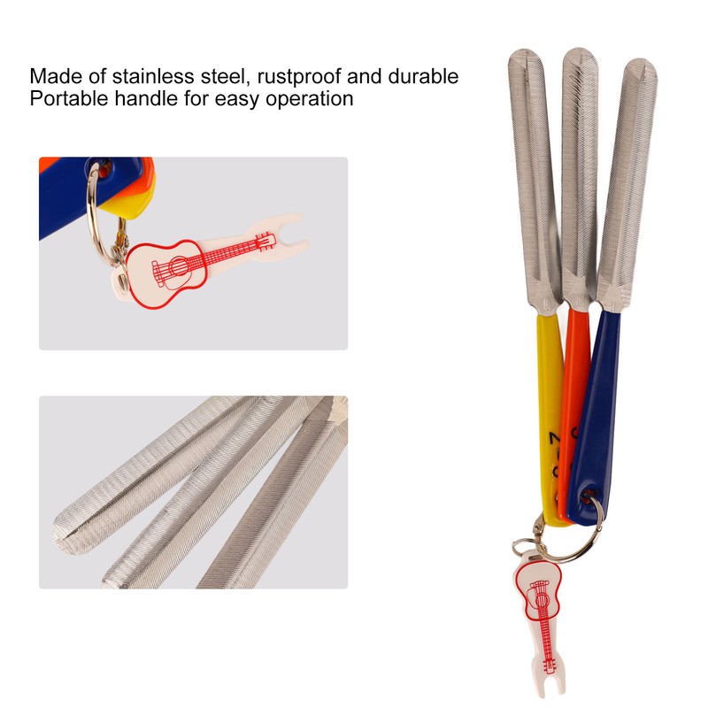 Guitar Nut Slotting File Stainless Steel Electric Guitar Nut File