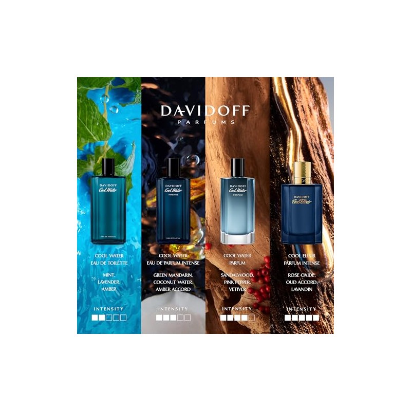 Davidoff Cool Water Eau de Toilette – Aromatic Men's Cologne