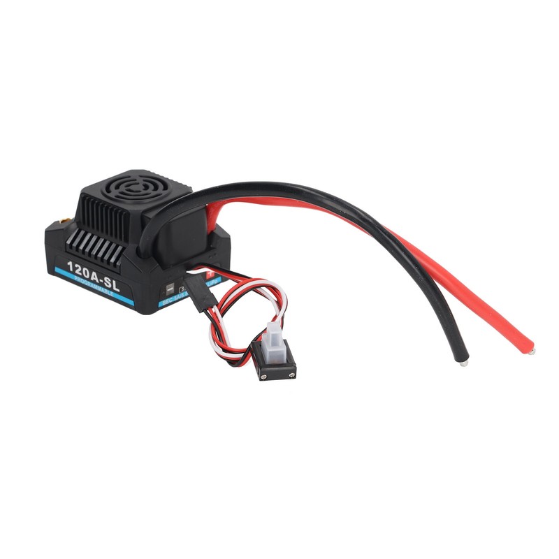 120A Brushless ESC Professional Programmable Waterproof Electric Speed Controller for