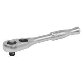Sealey Premier 1/4" Sq Drive 90-Tooth Ratchet Wrench Flip Reverse, Quick Release, Micro Satin – Premier Platinum -AK7930