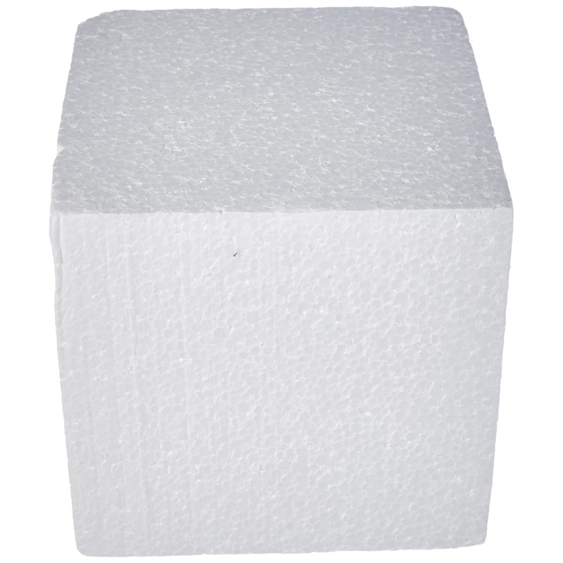 RAYHER Hobby 3000300 Polystyrene Cube, 20 x 20 x 20
