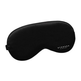 Kyogoku Bio Sleep Silk Eye Mask for Sleeping, Good Sleep, 99.99% Shading Rate, Recommended by Sleep Nutrition Instructors, 3D, Lightweight, Blindfold, No Pressure Feeling