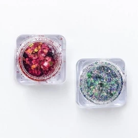Nail Glitter Color 2 Line / 네일글리터 color 자글 2 라인