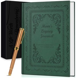 Mom's Legacy Journal (Hardcover), A Guided Memory Keepsake Book with Prompt Questions for Mom to Share Her Life Stories and Memories, Meaningful Gift for Mother's Day, Birthday, Christmas
