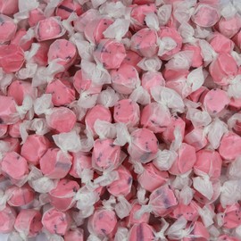 Gourmet Soft and chewy Salt Water Taffy Candies - Individually Wrapped - Bulk bags (Red Cherry, 3 Pound (Pack of 1))