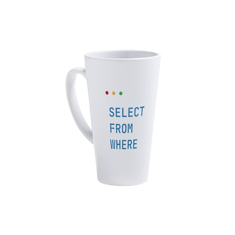 CafePress Hacking Code Cybersecurity Selecte 17 oz Latte Mug