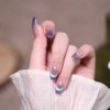 Nail Tip, Long False Claws, Stylish, Cat Eye Stone, Long,