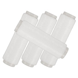 WHAMVOX 4 Rolls High Elasticity Nylon Fishing Line Soft Bait Thread for Versatile Fishing Gear Durable and Reliable