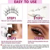 Magnetic False Eyelash Kit for Eyelash Extensions, 1 set of