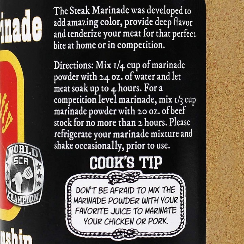 Pancho and Lefty The Steak Marinade