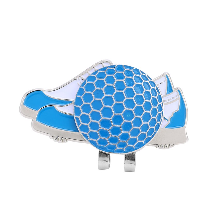 12pcs Stainless Steel Magnetic Hat Clip with Golf Ball Marker